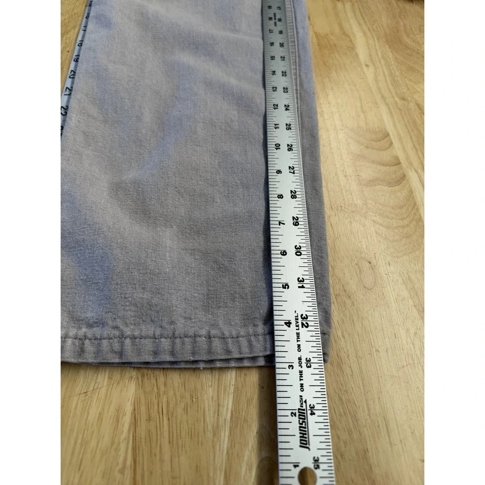 Levis 505 VINTAGE‎ Y2K Men's 32x33 Gray Straight Leg Denim Jeans USA